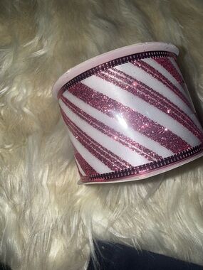 Pink Glitter Stripe Ribbon
BUY5 SAVE $10 JUST BUNDLE TO SAVE mix and match